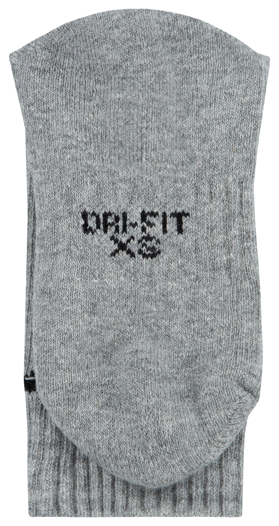 Nike 6 Pack Dri-FIT Performance Basic Crew Socks 童款 - Dark Grey Heather/Black - Image 4