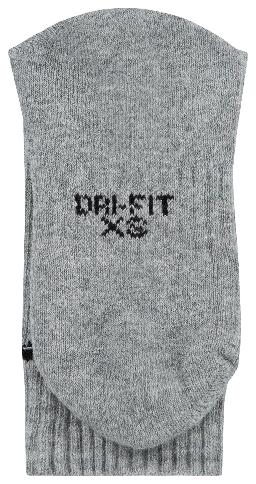 Nike 6 Pack Dri-FIT Performance Basic Crew Socks 童款 - Dark Grey Heather/Black - Image 4