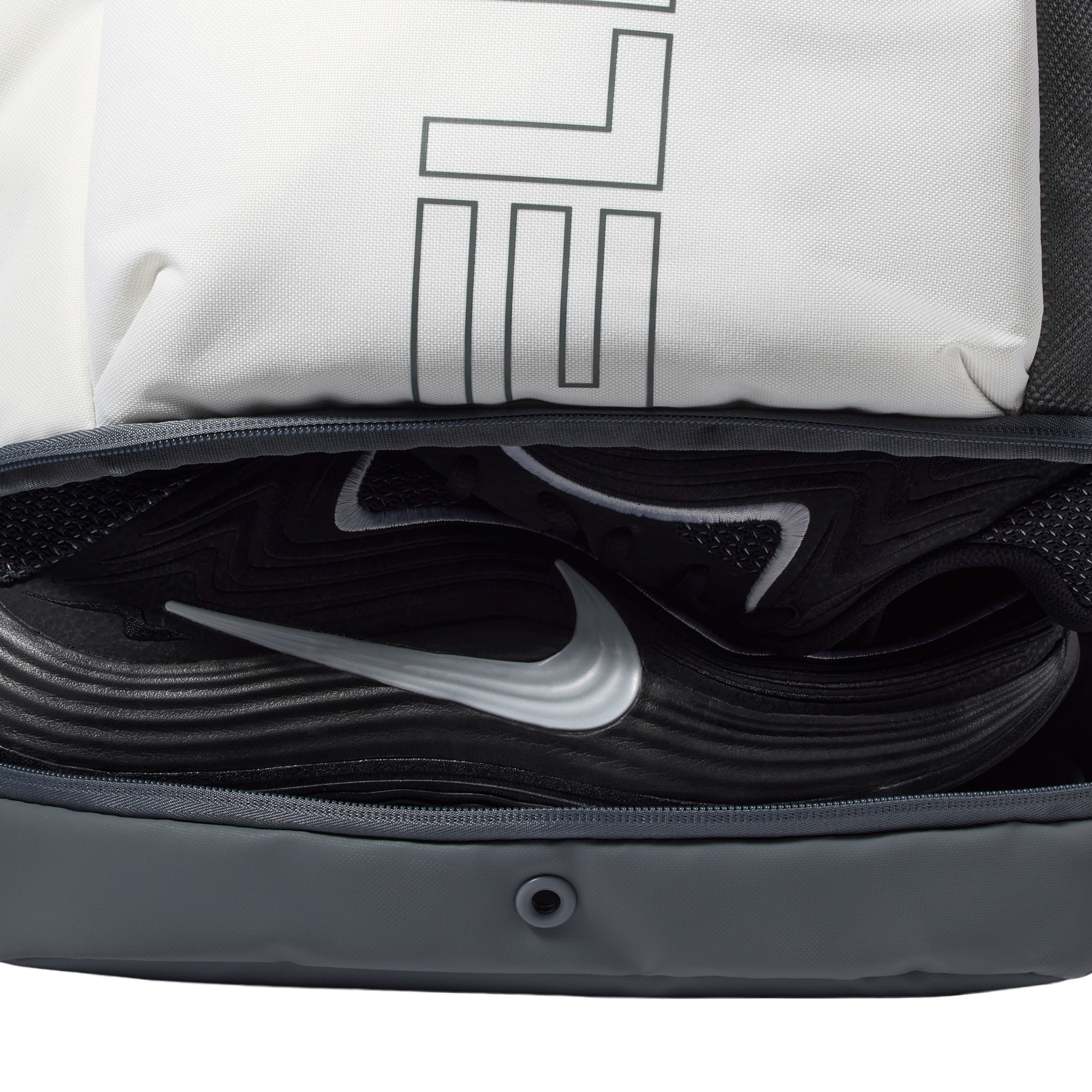 Nike Varsity Elite Project Backpack - Sail/Rush Red/Smoke Grey - Image 7