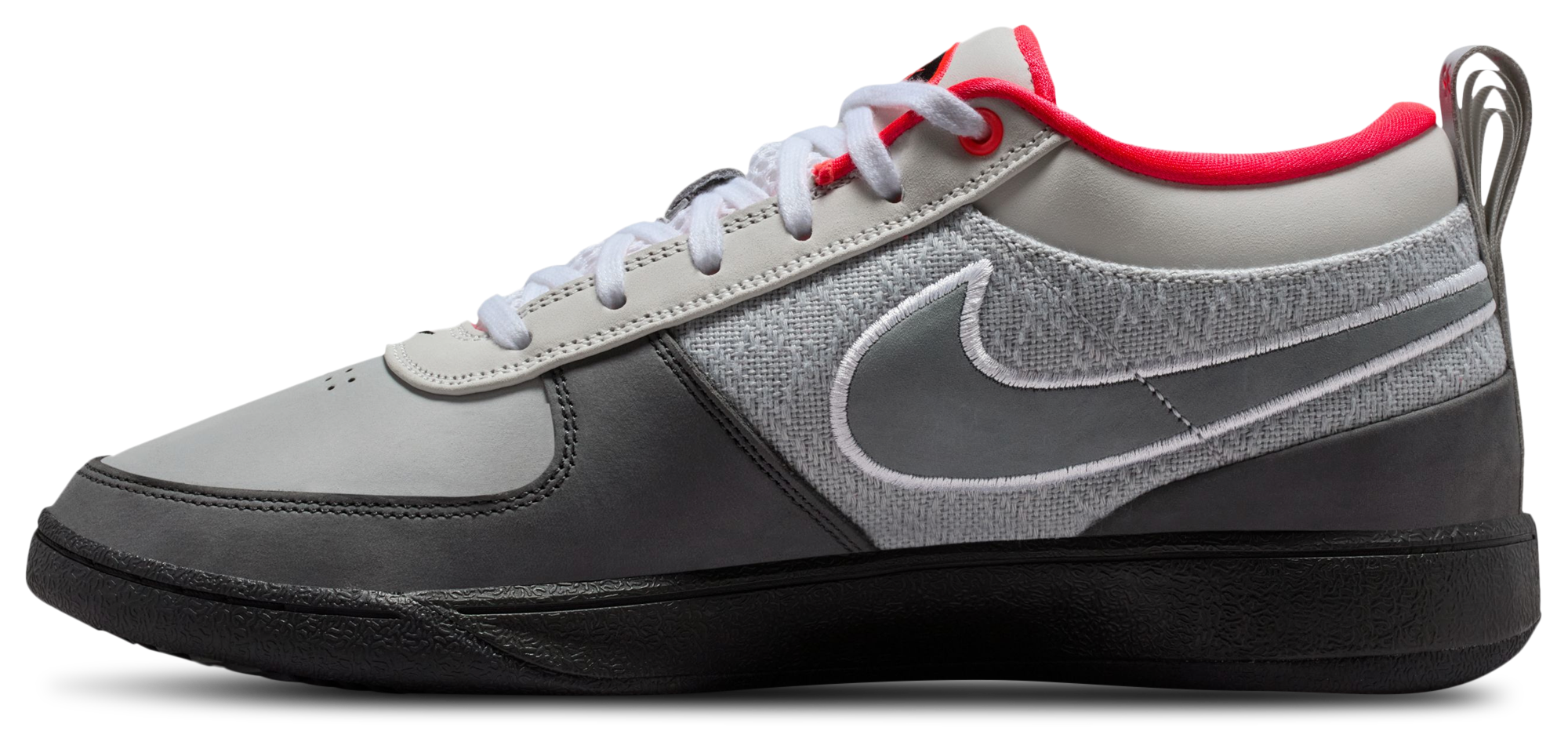 Nike Book 1 AM 95 PE - Wolf Grey/Cool Grey/Orange - Image 2