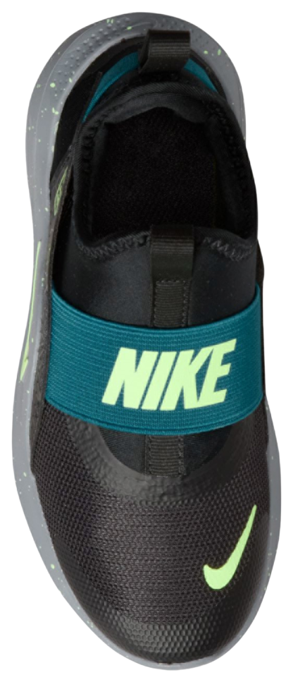 Nike Flex Runner 4 SE 童款 - Barely Volt/Black/Witches Brew - Image 3