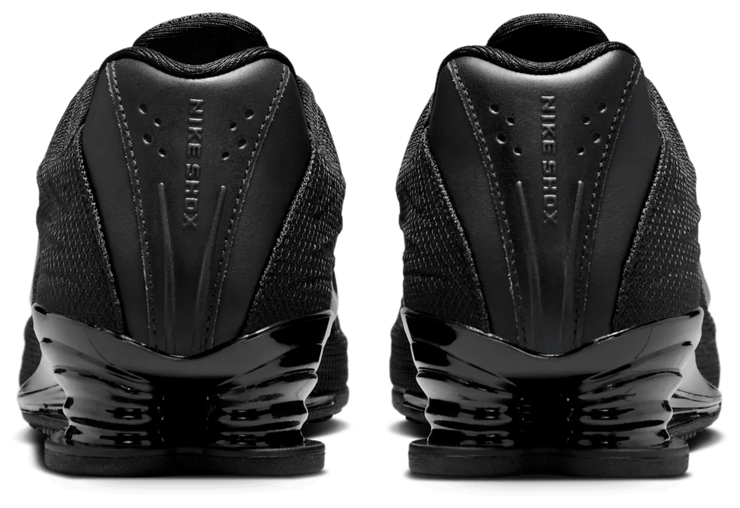 Nike Shox Z - Black/Black/Univ Red - Image 3