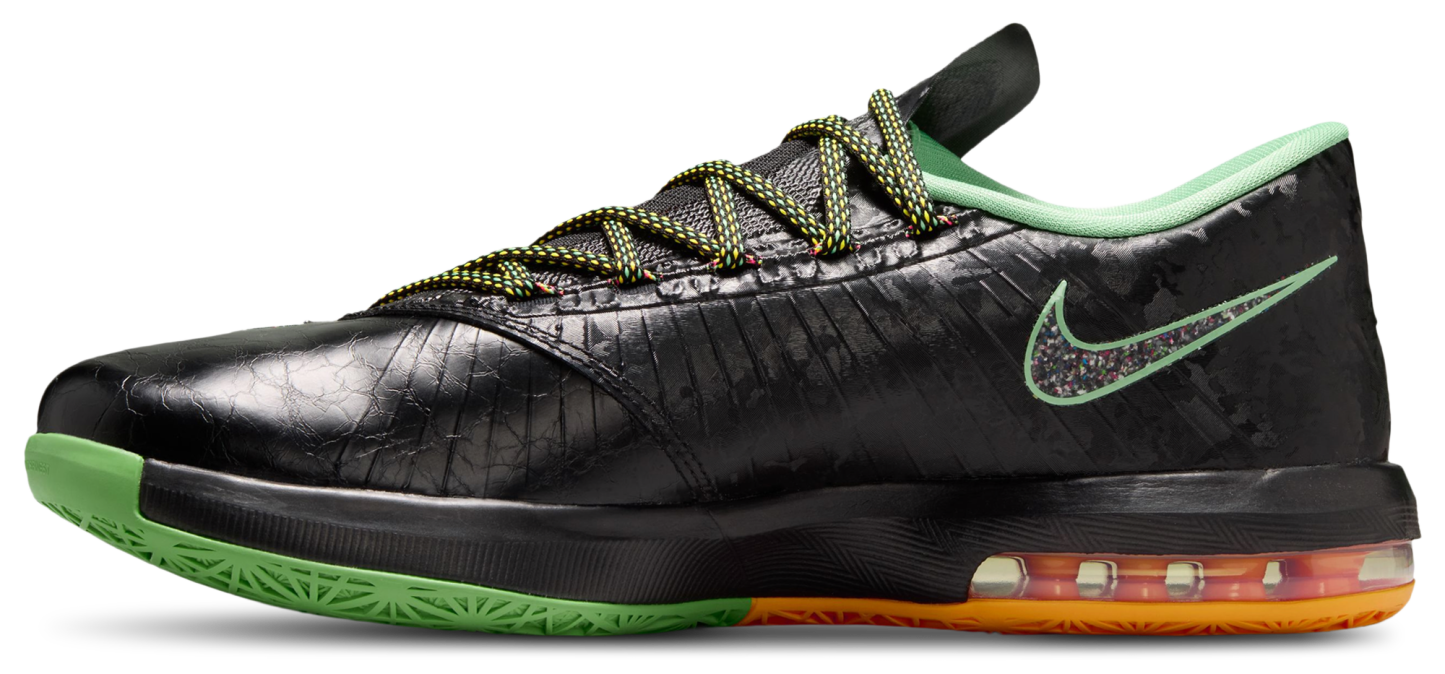 Nike KD VI - Black/Multi/Lucid Green - Image 2