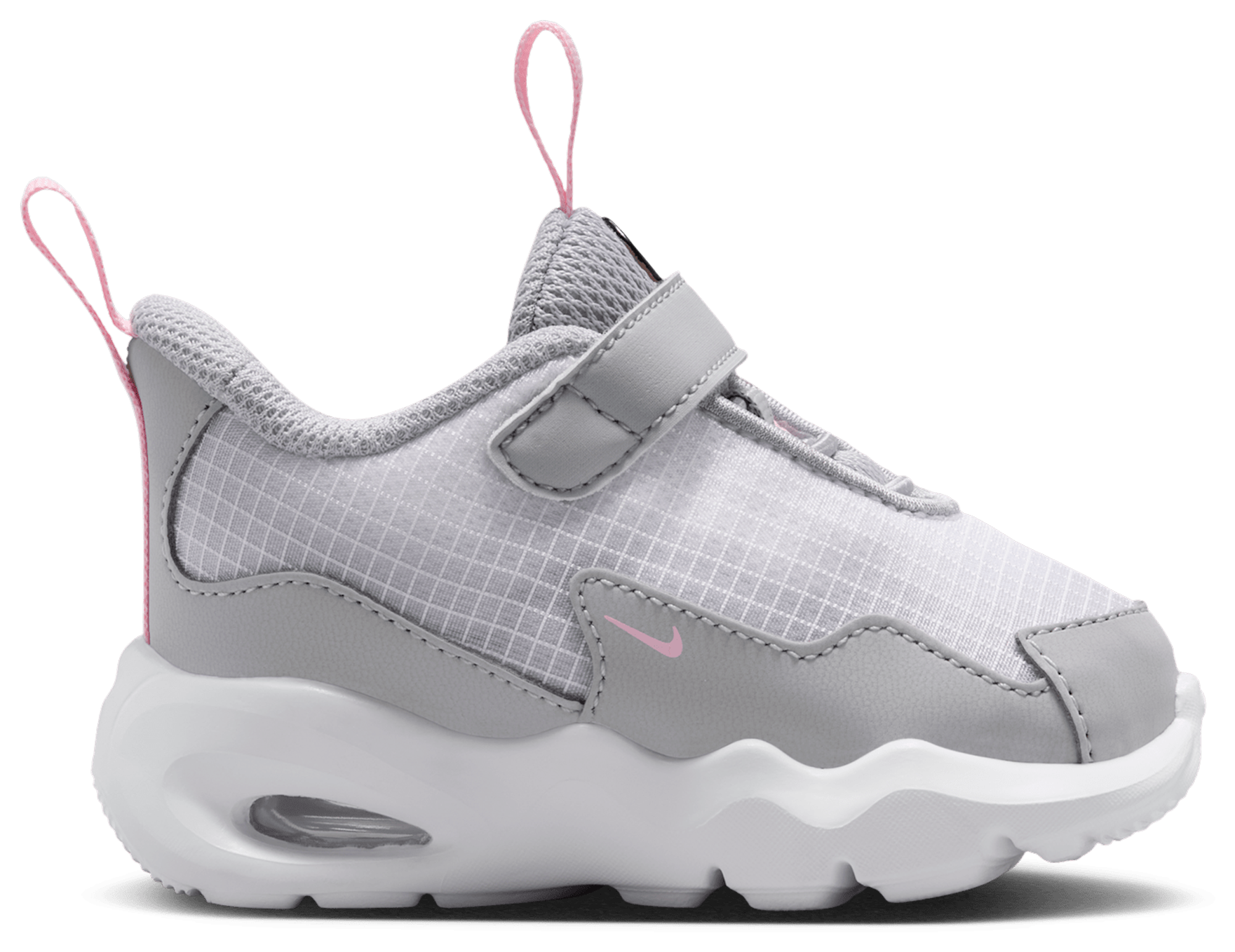 Nike Air Max Nova 童款 - Medium Soft Pink/White/Wolf Grey - Image 1