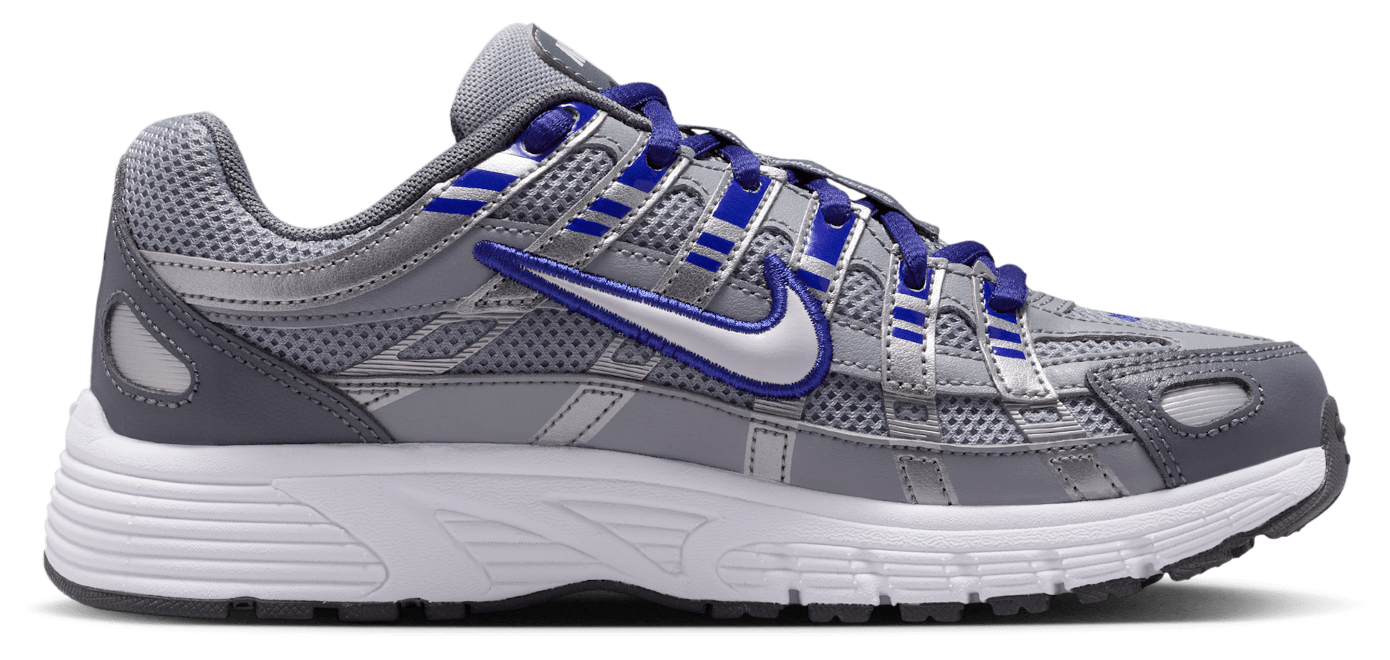 Nike P-6000 童款 - White/Wolf Grey/Deep Night - Image 1