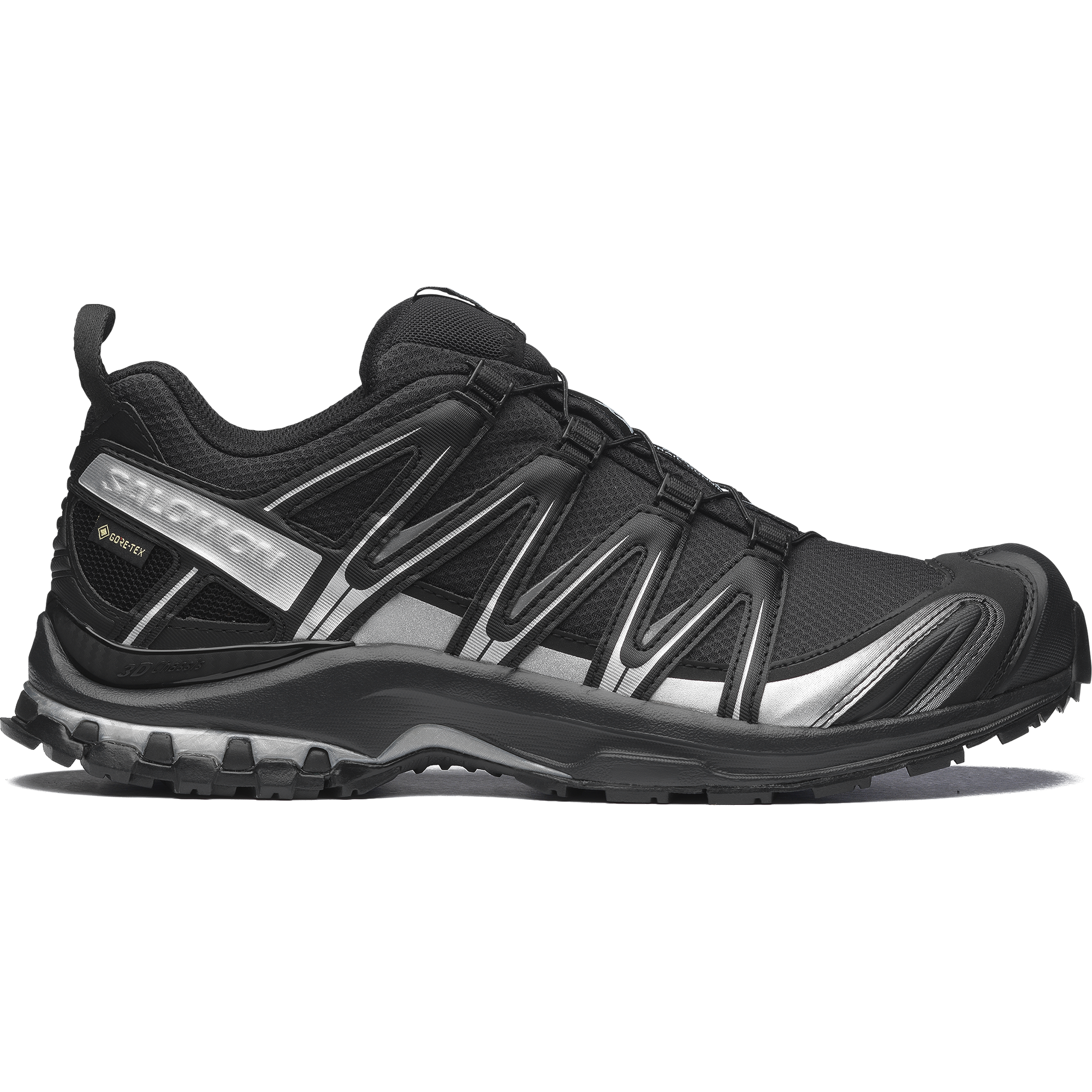 Salomon XA PRO 3D GORE-TEX - Black / Black / Ftw Silver - View 1