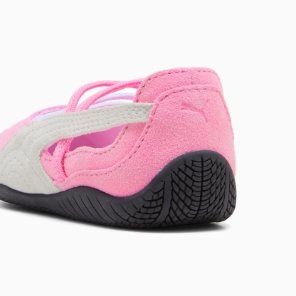 Speedcat Ballet Toddlers' Sneakers - Pink Shimmer-PUMA White - 3