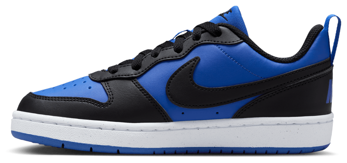 Nike Court Borough Low Recraft 童款 - White/Game Royal/Black - Image 3