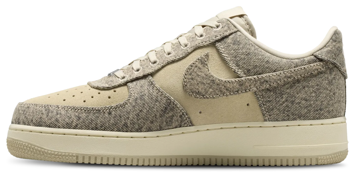Nike Air Force 1 Low LE - Tan/Silver/Tan - Image 2