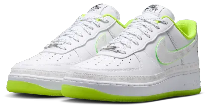 Nike Air Force 1 NYvNY - White/Black/Volt - Image 6