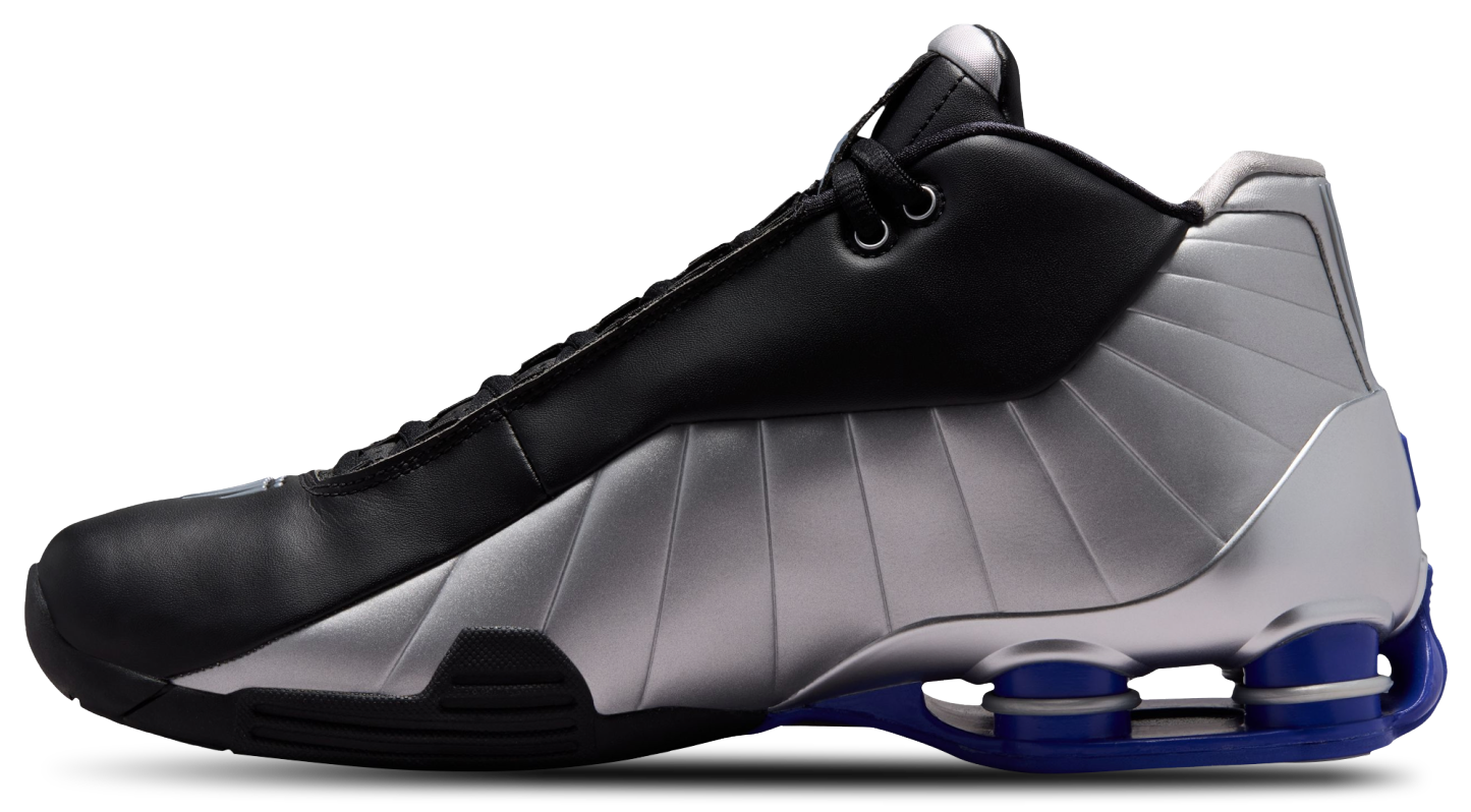 Nike Shox BB4 - Black/Blue/Silver - Image 2