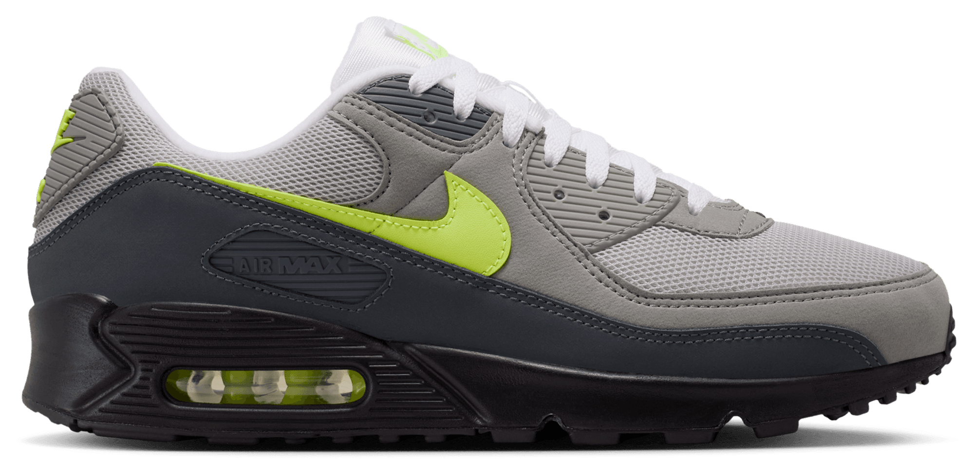 Nike Air Max 90 Prm Reflect - Neon Yellow/Anthracite/Black - Image 1