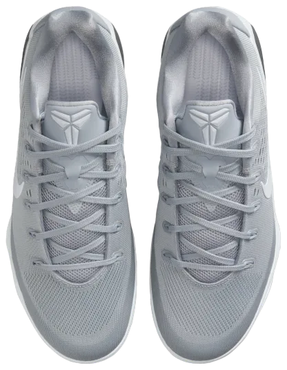 Nike Kobe 9 Elite Low EM - Wolf Grey/White - Image 4