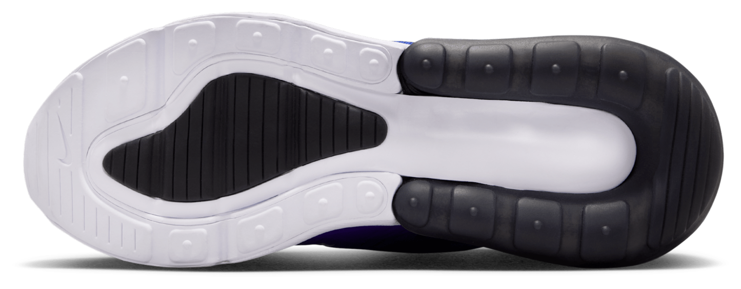 Nike Air Max 270 童款 - Racer Blue/Black/White - Image 5