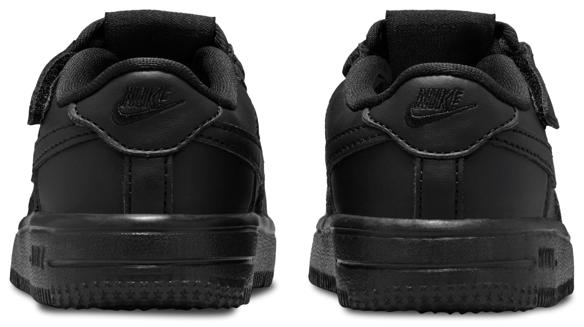 Nike Air Force 1 童款 - Black/Black - Image 3
