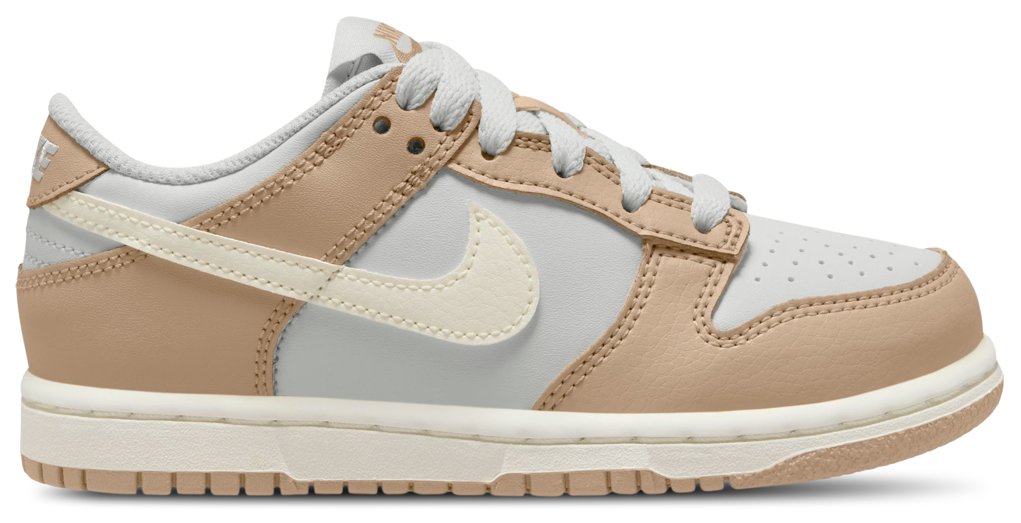 Nike Dunk Low 童款 - Sail/Linen/Platinum Tint - Image 1