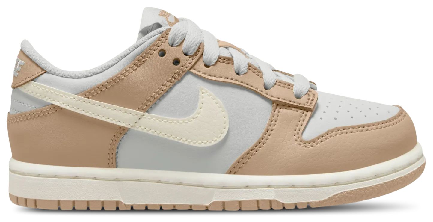 Nike Dunk Low 童款 - Sail/Linen/Platinum Tint - Image 1