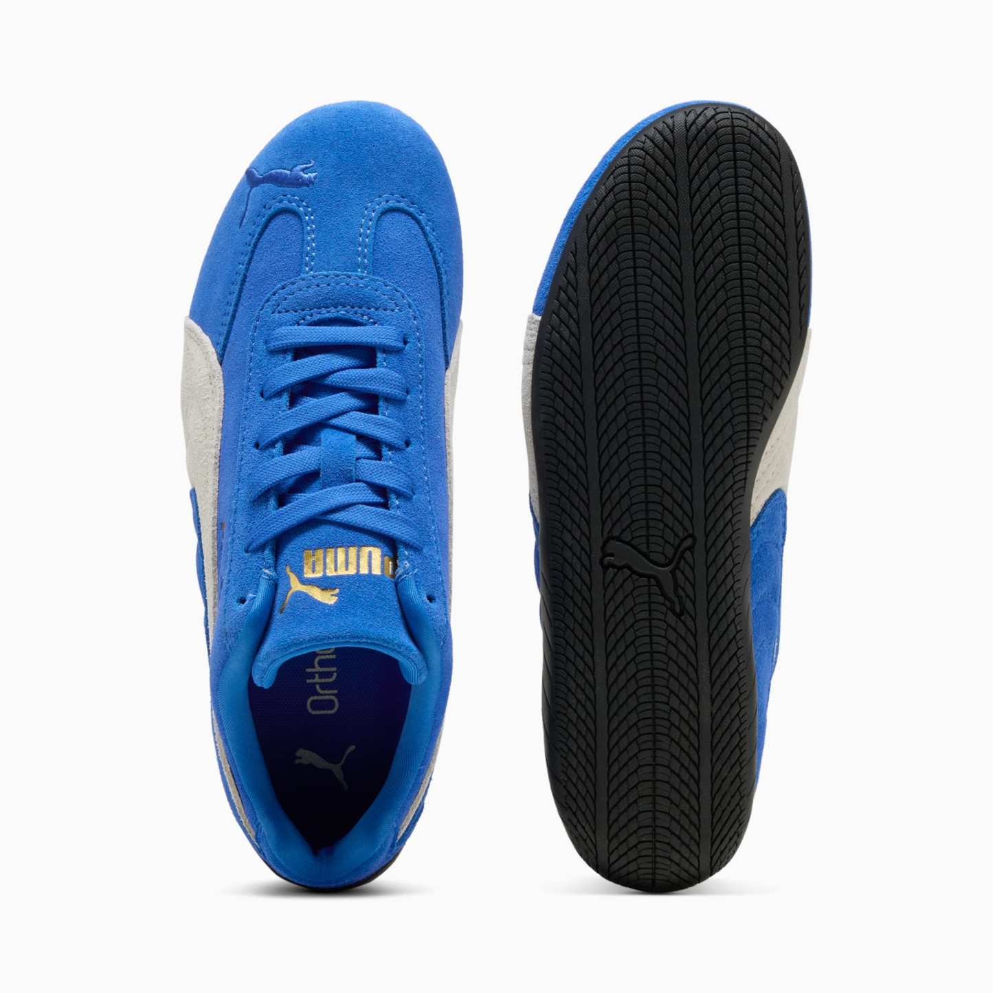 Speedcat OG Big Kids' Sneakers - Mountain Blue-Frosted Ivory - 6