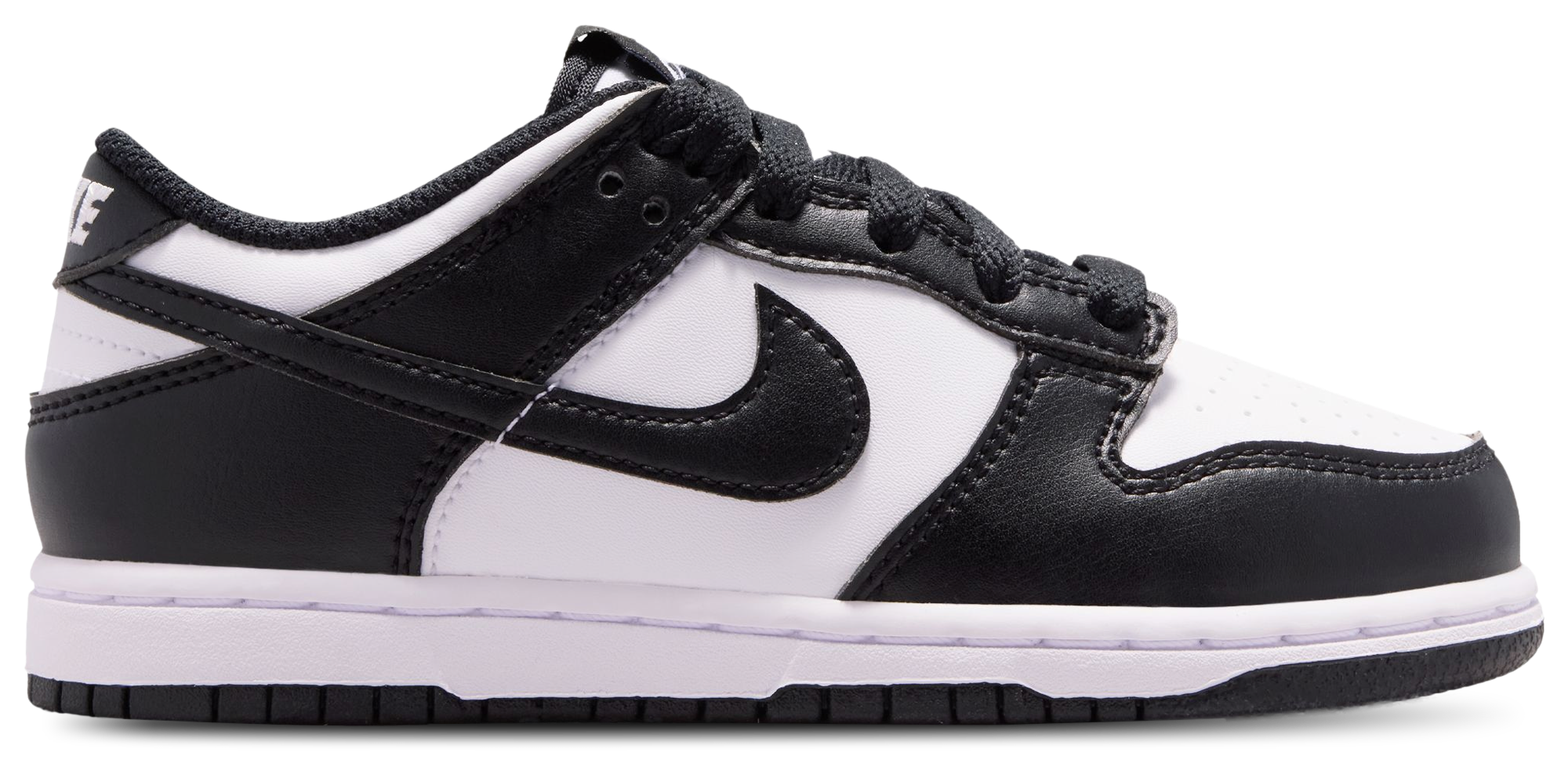 Nike Dunk Low N 童款 - Black/White - Image 1