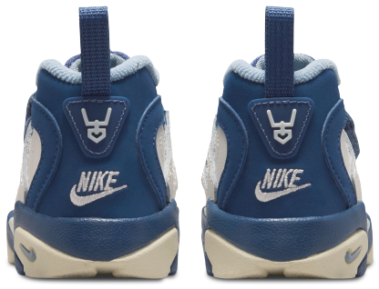 Nike Air Diamond Turf II 童款 - Sail/Mystic Navy/Blue Grey - Image 3