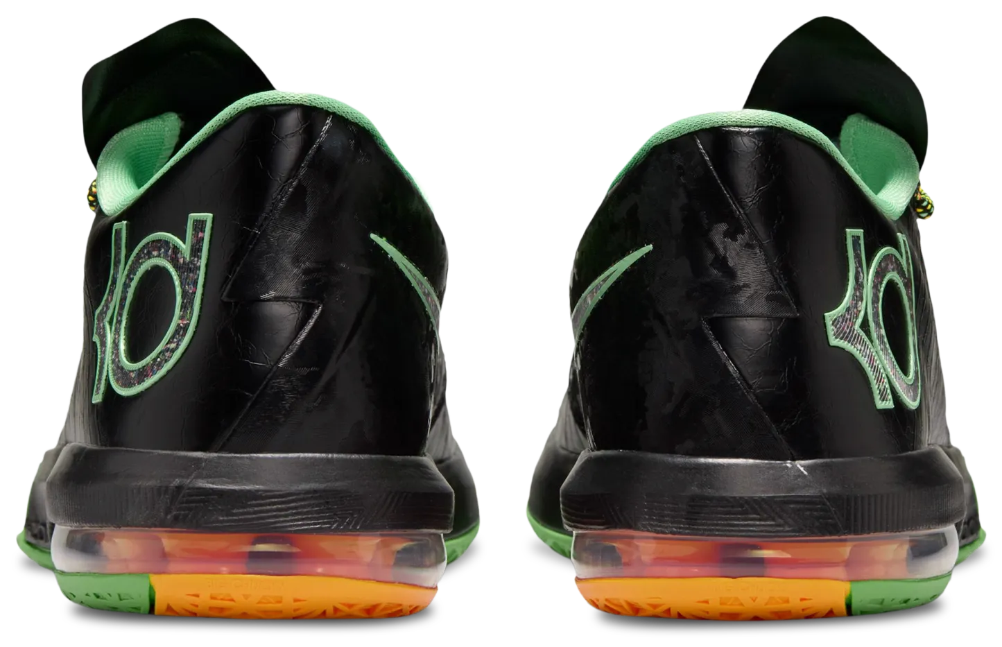 Nike KD VI - Black/Multi/Lucid Green - Image 3