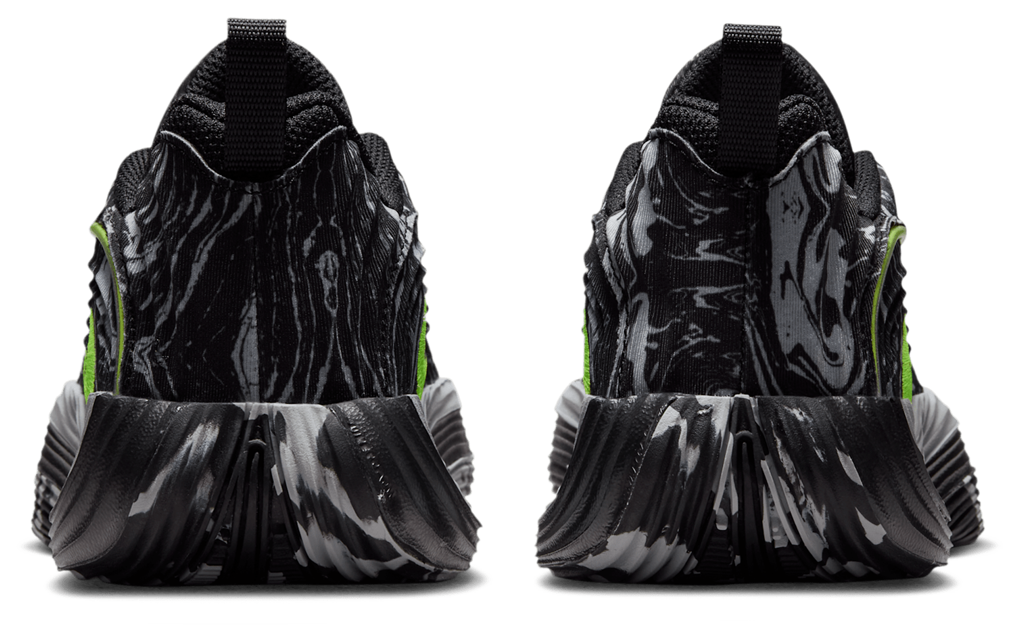 Nike Giannis Immortality 5 童款 - Black/Volt/Lt Smoke Grey - Image 3