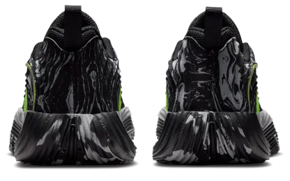 Nike Giannis Immortality 5 童款 - Black/Volt/Lt Smoke Grey - Image 3