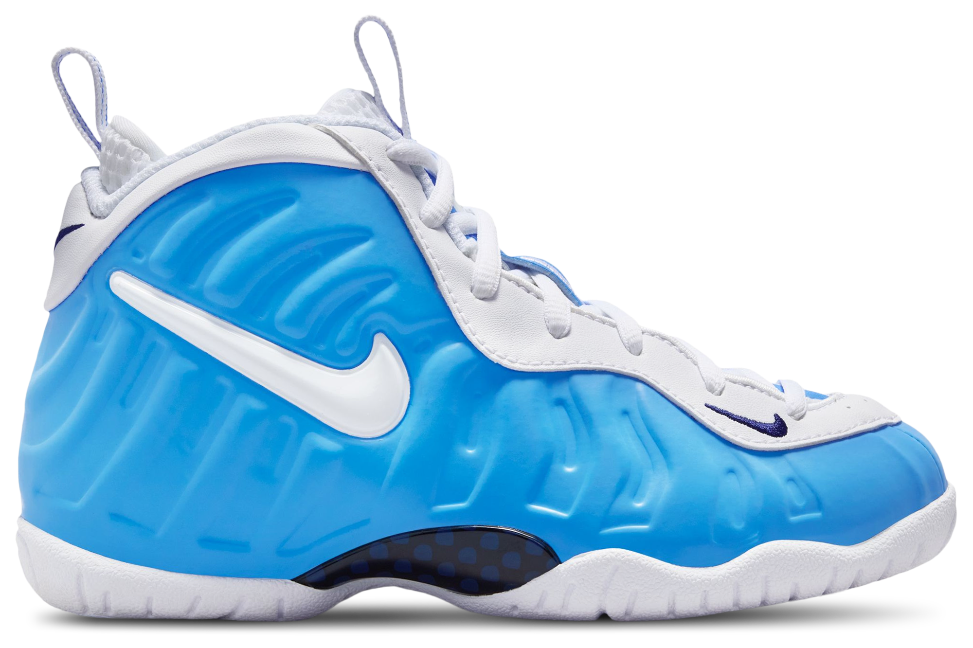 Nike Little Posite Pro 童款 - University Blue/White/Midnight Navy - Image 1