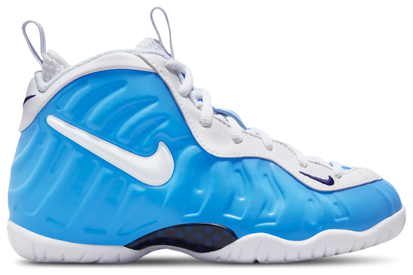 Nike Little Posite Pro 童款 - University Blue/White/Midnight Navy - Image 1