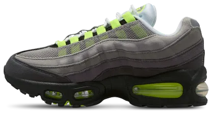 Nike Air Max 95 童款 - Black/Neon Yellow/Anthracite - Image 2