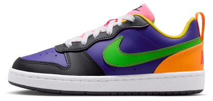 Nike Court Borough Low Recraft 童款 - Court Purple/Green Strike/Court Purple - Image 2