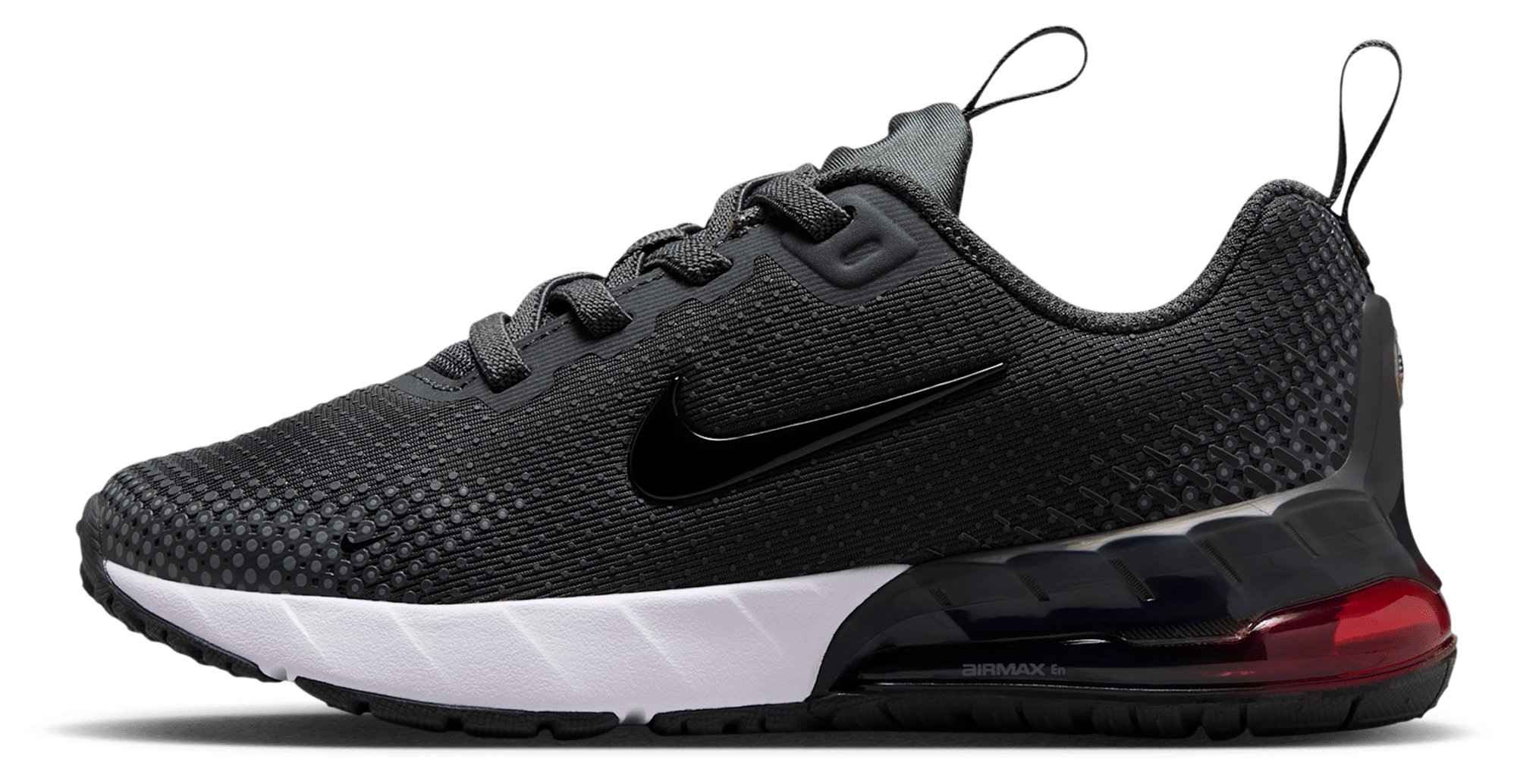 Nike Air Max Phoenix 童款 - Anthracite/Black/University Red - Image 2