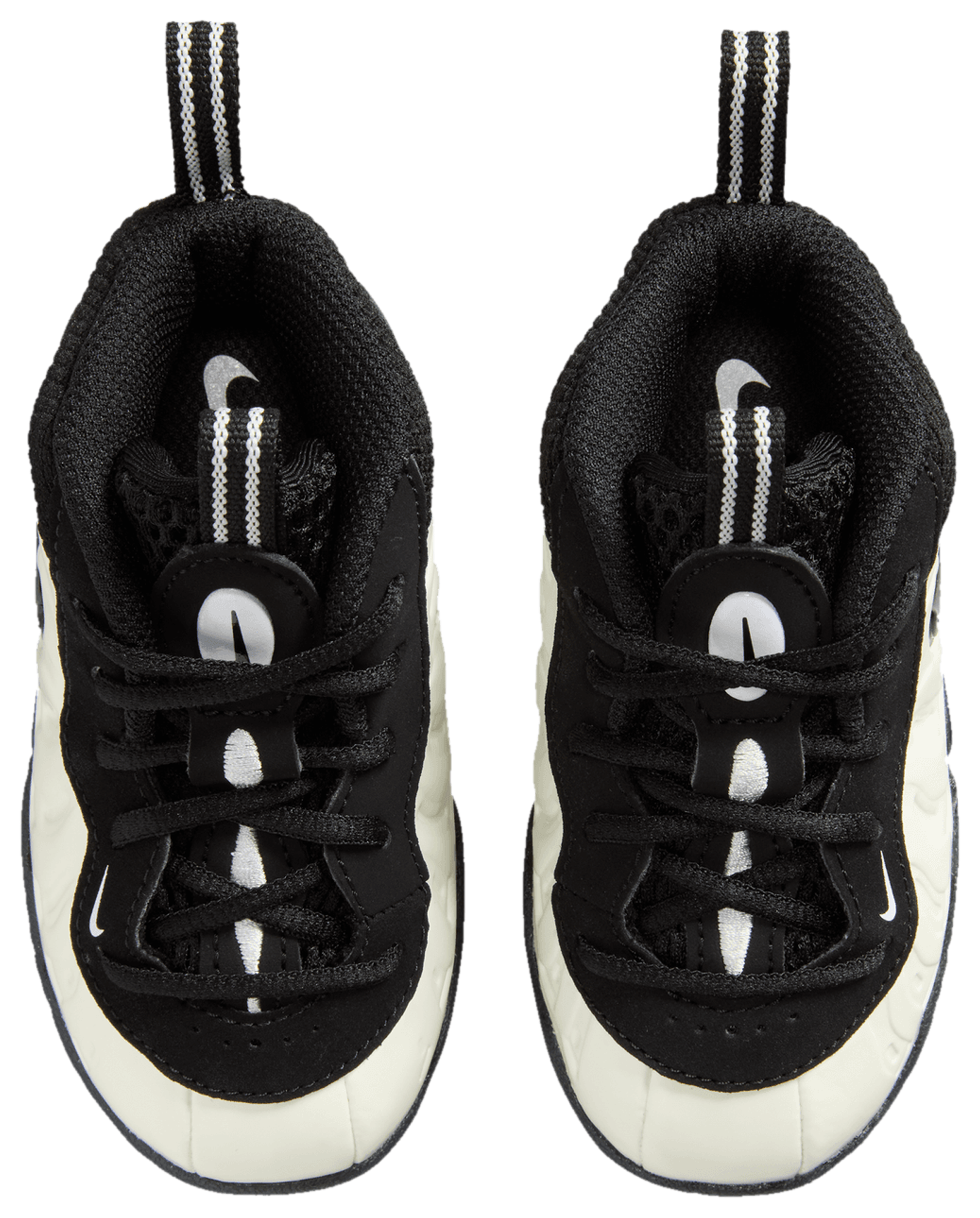 Nike Little Posite Pro - Kids - White/Black/Summit White - Image 4