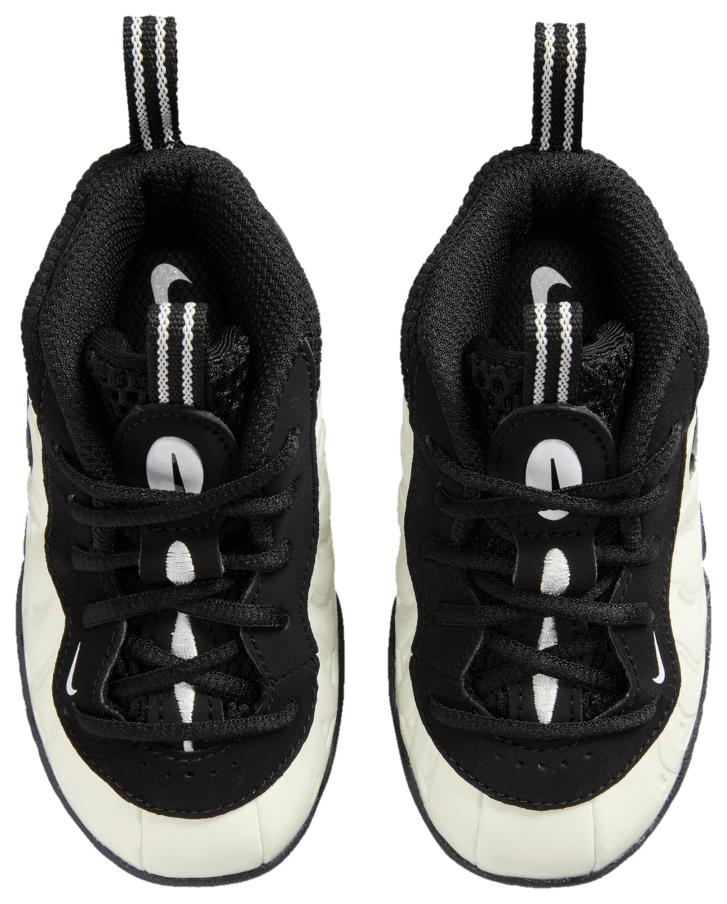 Nike Little Posite Pro - Kids - White/Black/Summit White - Image 4