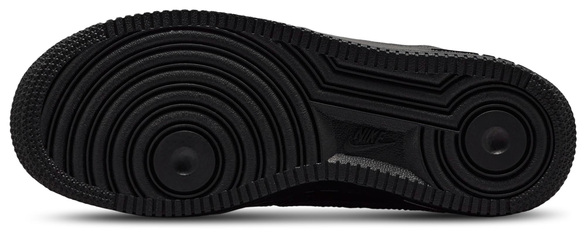 Nike Air Force 1 童款 - Black/Black - Image 5