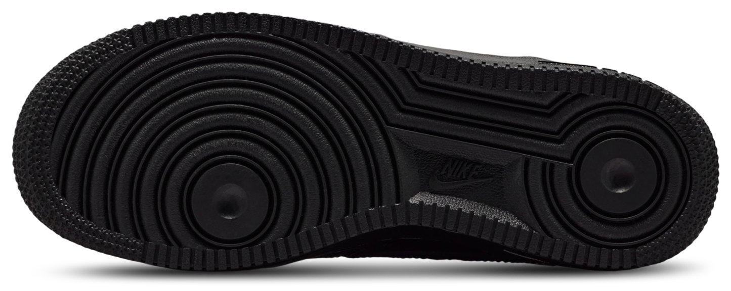 Nike Air Force 1 童款 - Black/Black - Image 5