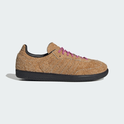 adidas SAMBA OG SHOES - Mesa / Sonic Fuchsia / Core Black - View 3