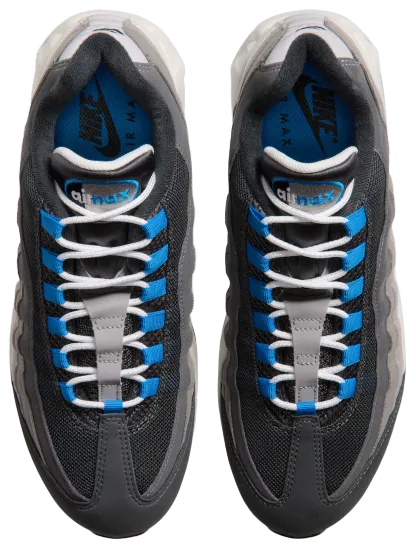 Nike Air Max 95 OG Big Bubble Premium - Grey/Blue/Black - Image 4