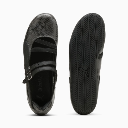 Speedcat Ballet Snake Print Women's Sneakers - Cool Dark Gray-PUMA Black - 6