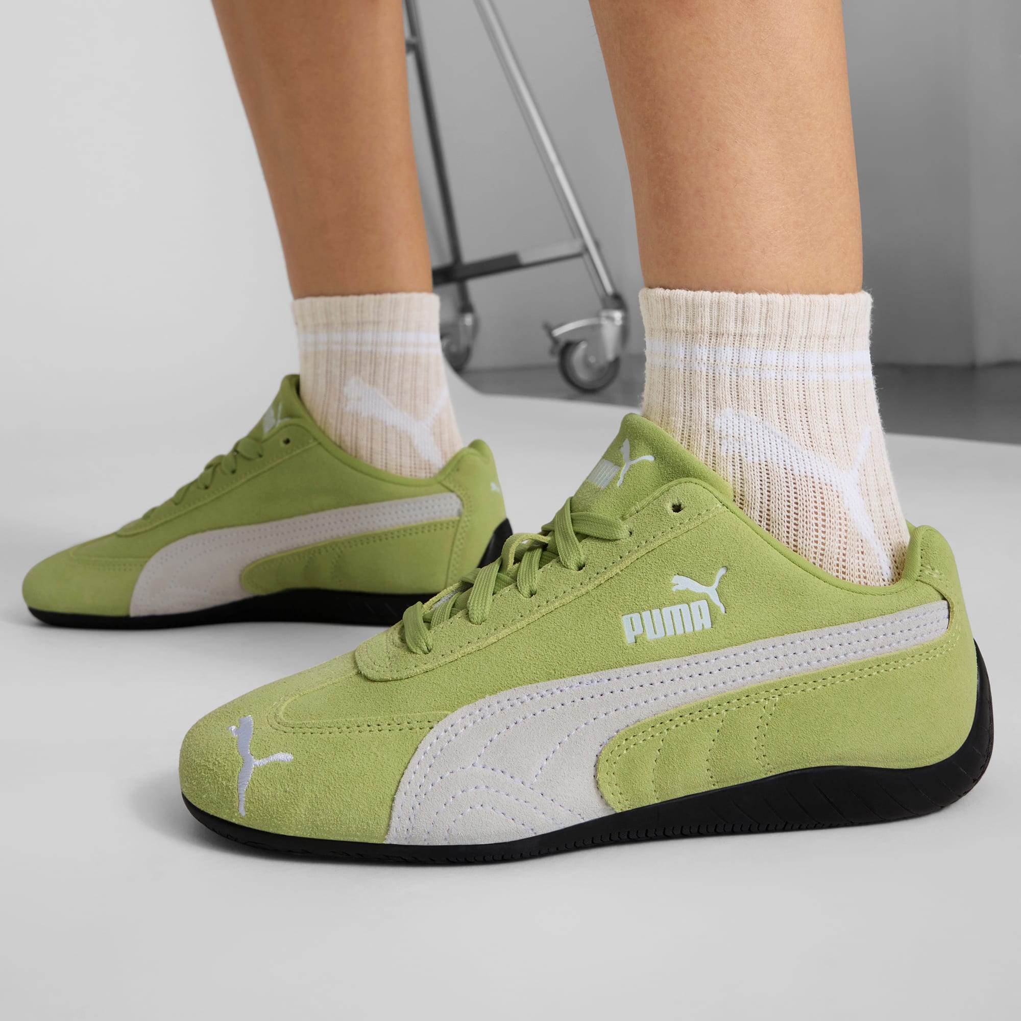 Speedcat OG Women's Sneakers - Yellow Alert-PUMA White - 2