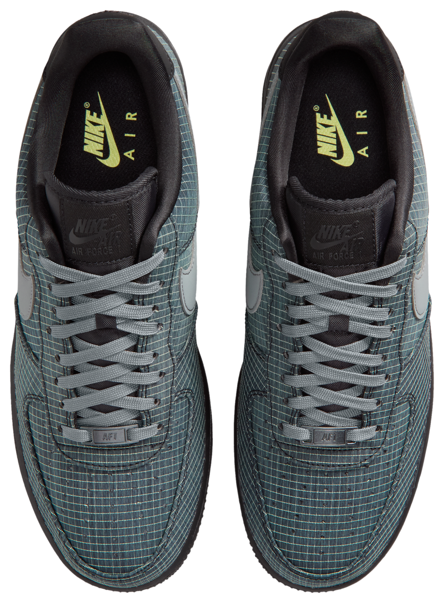 Nike Air Force 1 '07 LX Vibram - Black/Smoke Grey/Light Lemon Twist - Image 4