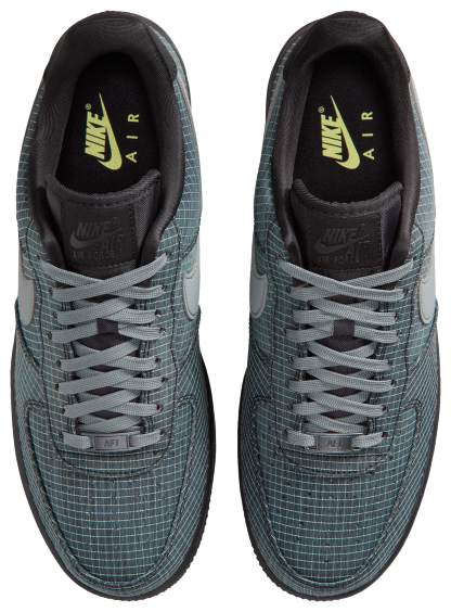 Nike Air Force 1 '07 LX Vibram - Black/Smoke Grey/Light Lemon Twist - Image 4