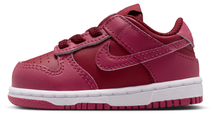 Nike Dunk Low 童款 - Team Red/Sweet Beet/Sweet Beet - Image 2