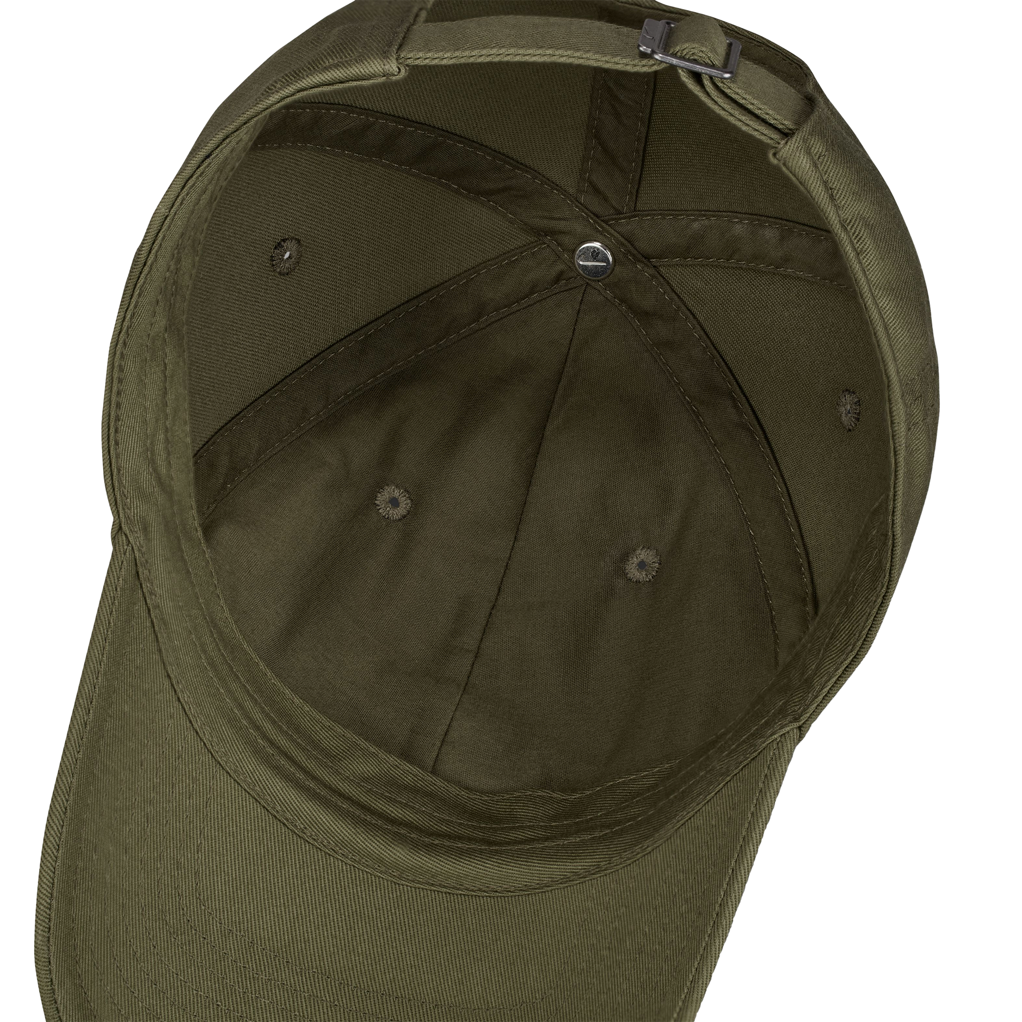 Nike Club Denim Cap - Medium Olive/White - Image 6