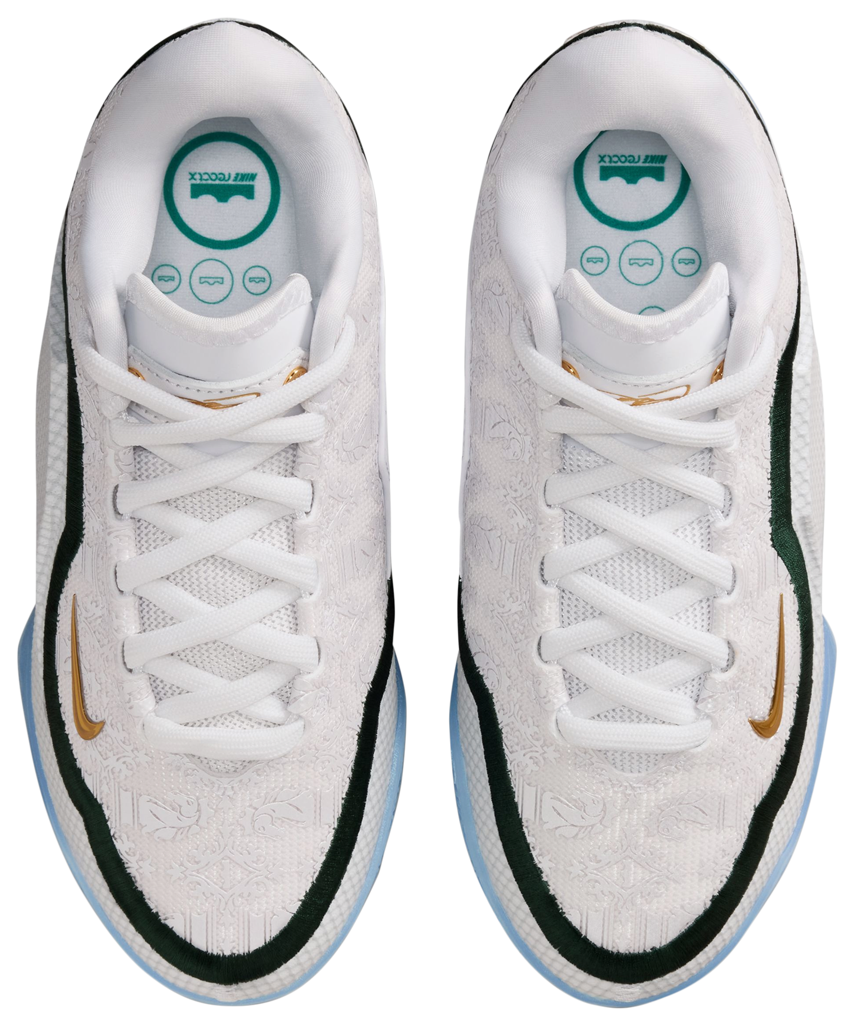 Nike LeBron XXIII 童款 - White/Stadium Green/Smoke Grey - Image 4