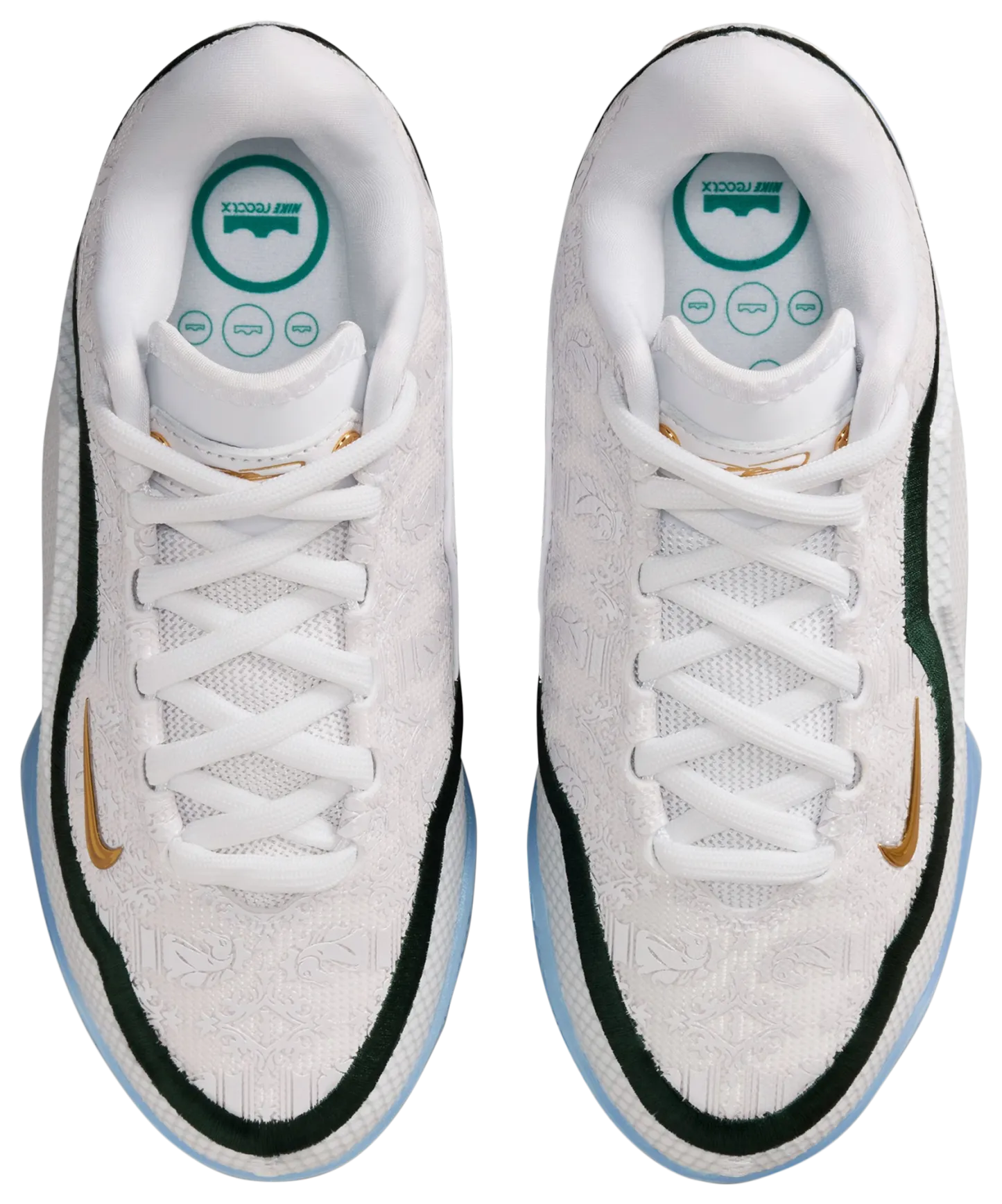 Nike LeBron XXIII 童款 - White/Stadium Green/Smoke Grey - Image 4