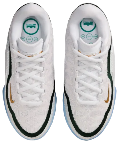 Nike LeBron XXIII 童款 - White/Stadium Green/Smoke Grey - Image 4