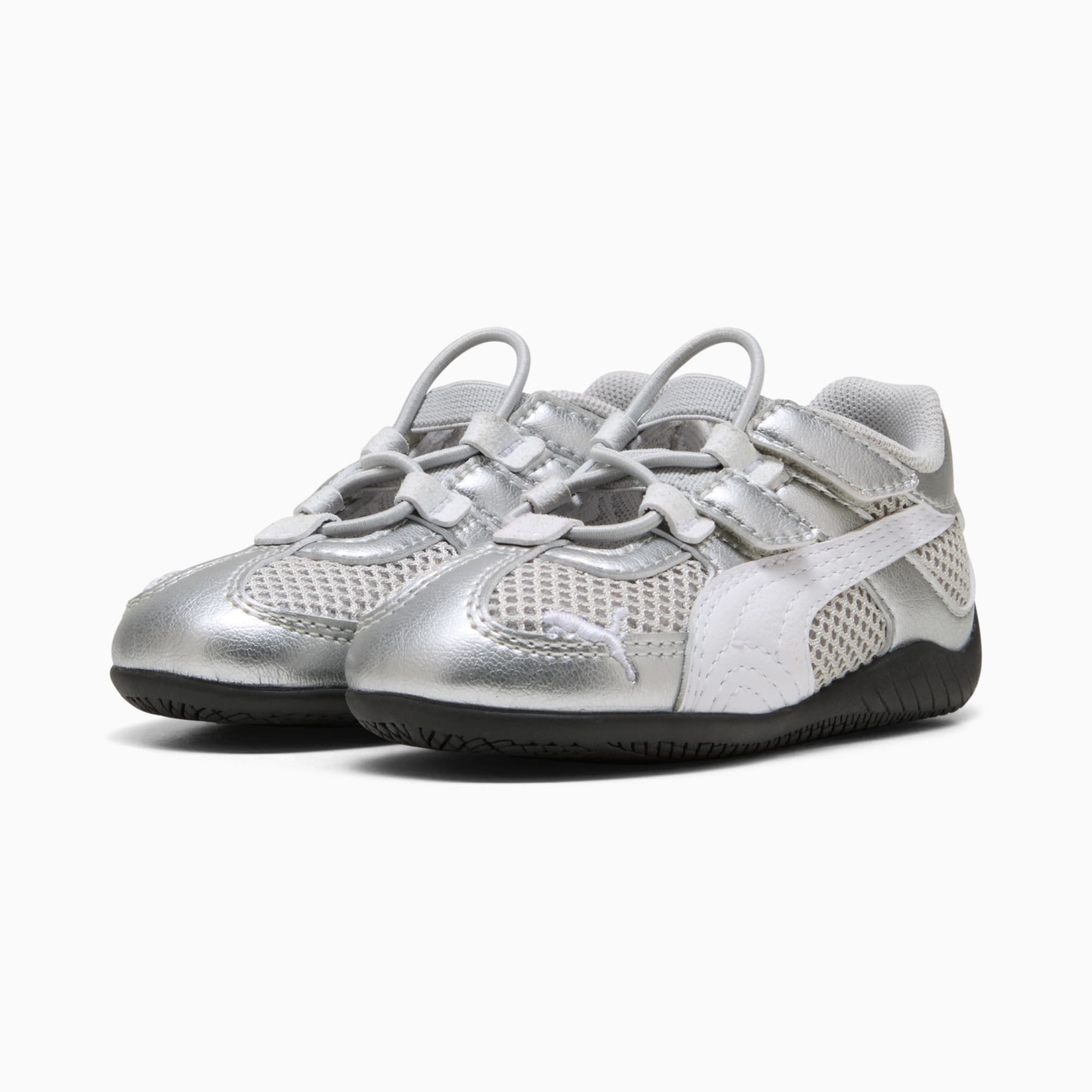 Speedcat Go Metallic Toddlers' Easy On Sneakers - PUMA Silver-PUMA White-PUMA Black - 2