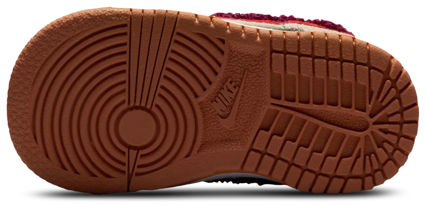 Nike Dunk Low 童款 - Red/Blue - Image 7