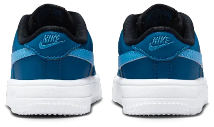 Nike Air Force 1 Low Lace 童款 - Dutch Blue/Court Blue/Black - Image 3